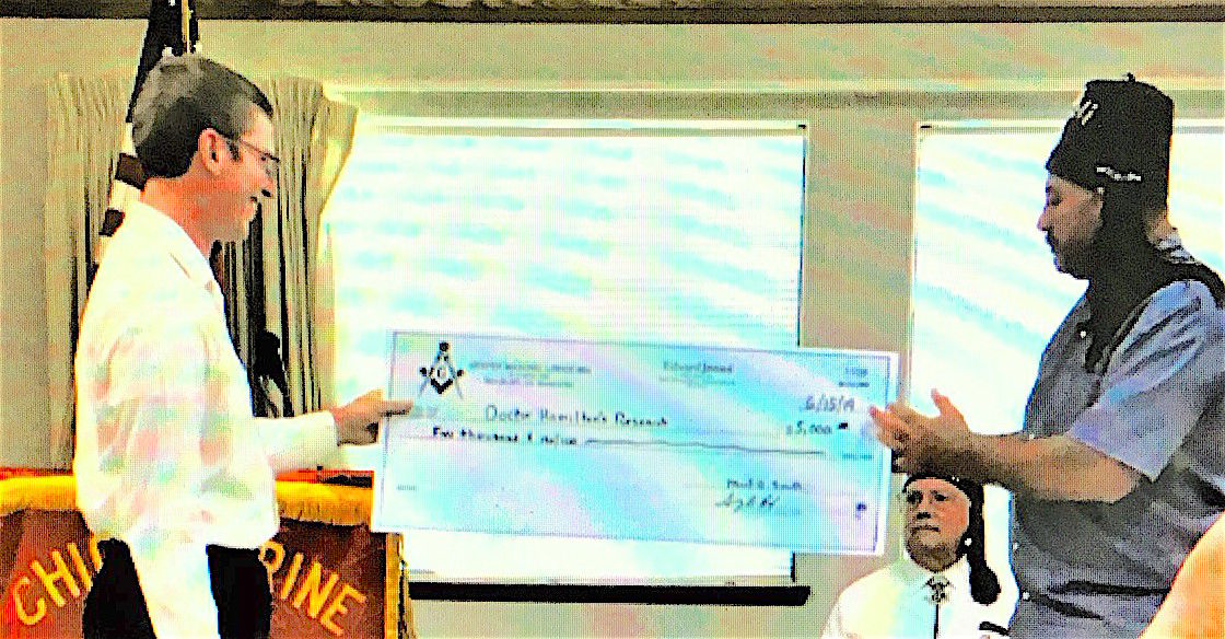 Masonic Lodge makes several donations